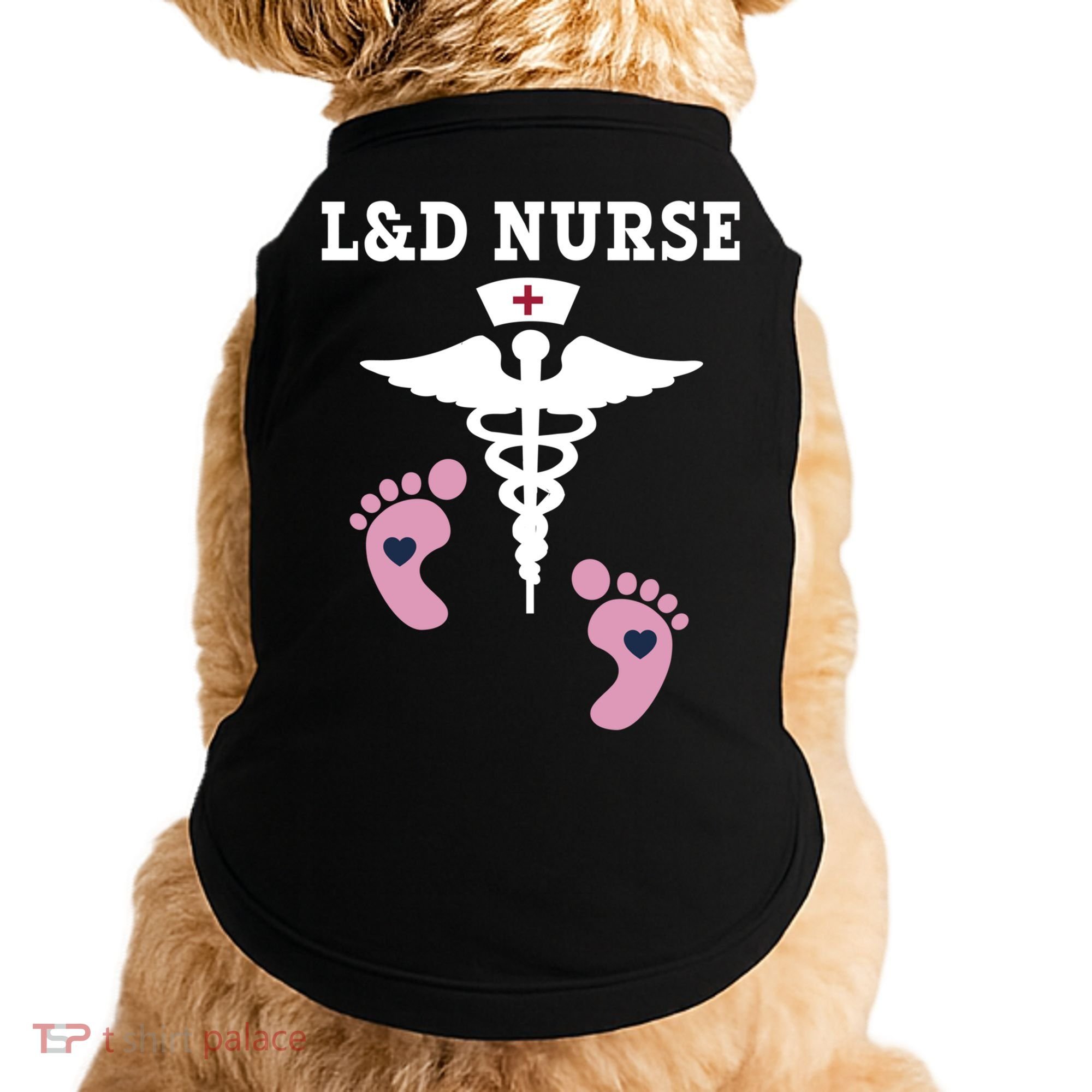 L And D Labor And Delivery Nurse Gift Doggie Tank