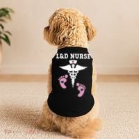 L And D Labor And Delivery Nurse Gift Doggie Tank thumb 2