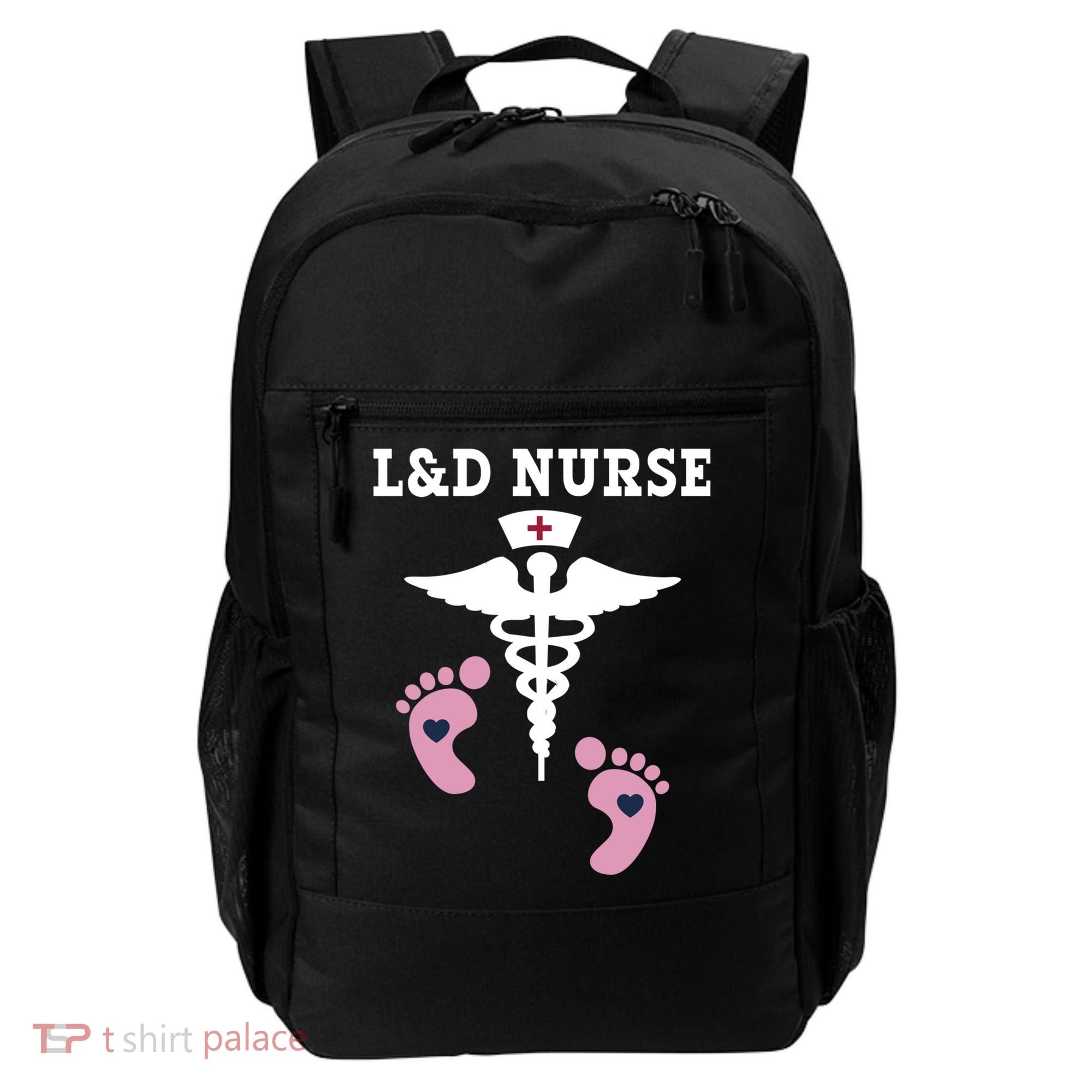 L And D Labor And Delivery Nurse Gift Backpack
