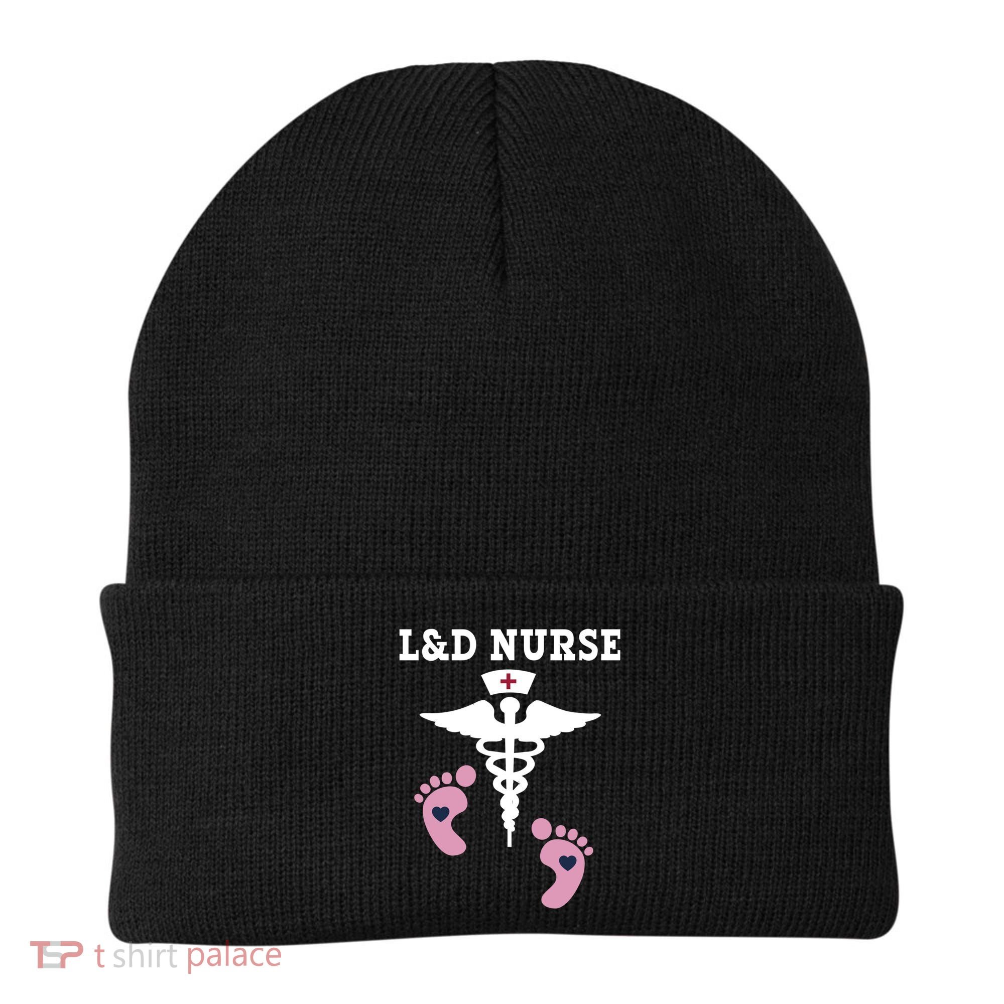 L And D Labor And Delivery Nurse Gift Beanie