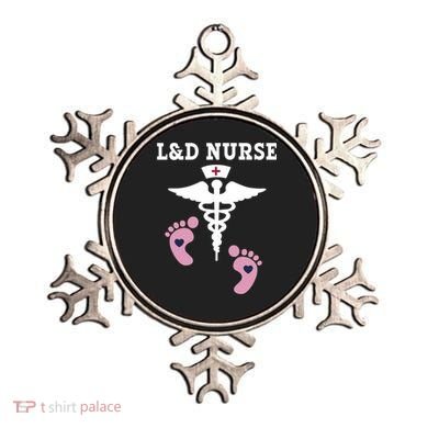 L And D Labor And Delivery Nurse Gift Ornament