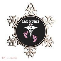 L And D Labor And Delivery Nurse Gift Ornament thumb 0