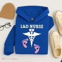 L And D Labor And Delivery Nurse Gift Hoodie thumb 4