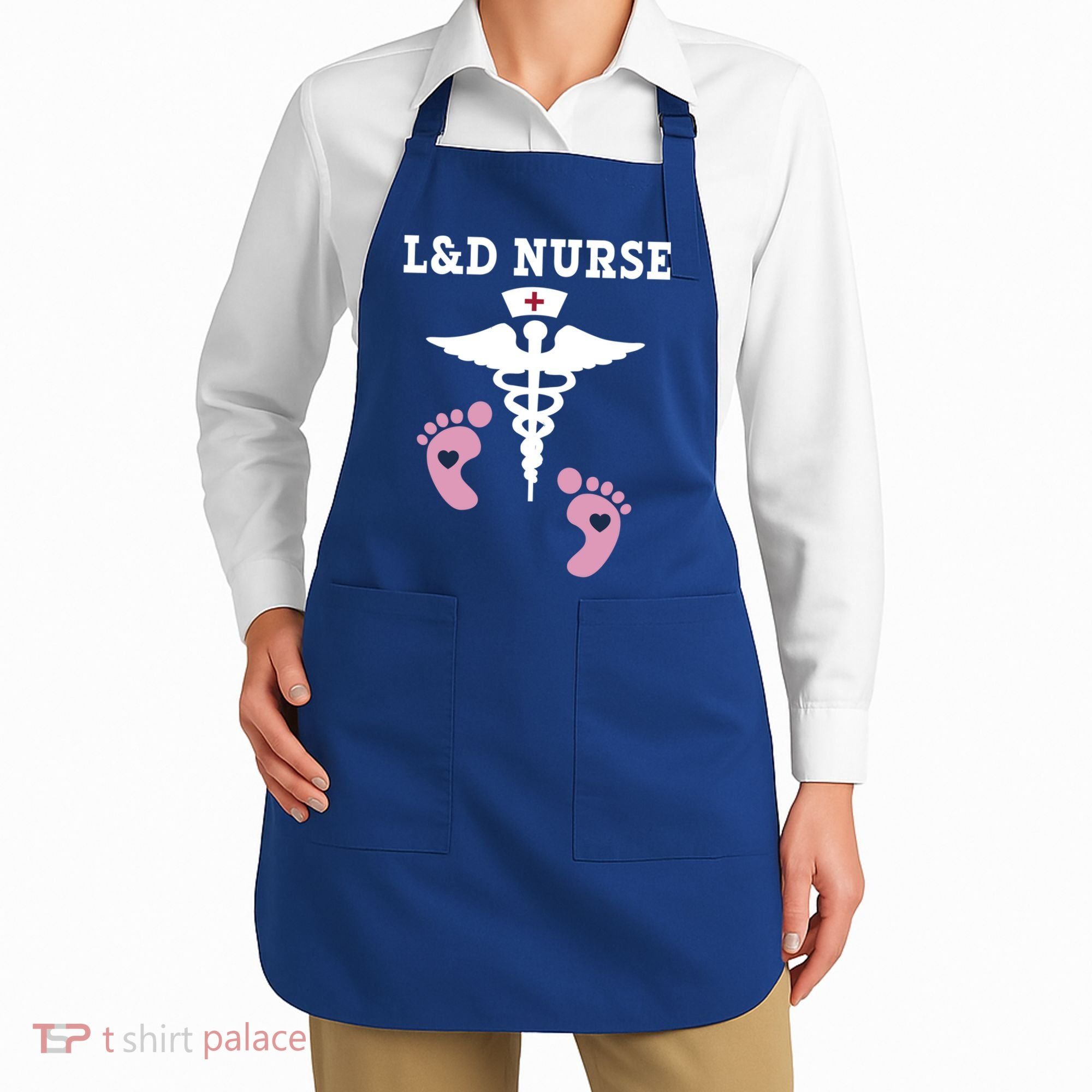 L And D Labor And Delivery Nurse Gift Apron