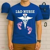 L And D Labor And Delivery Nurse Gift T-Shirt thumb 6