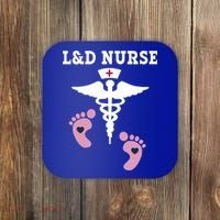 L And D Labor And Delivery Nurse Gift Coaster thumb 0