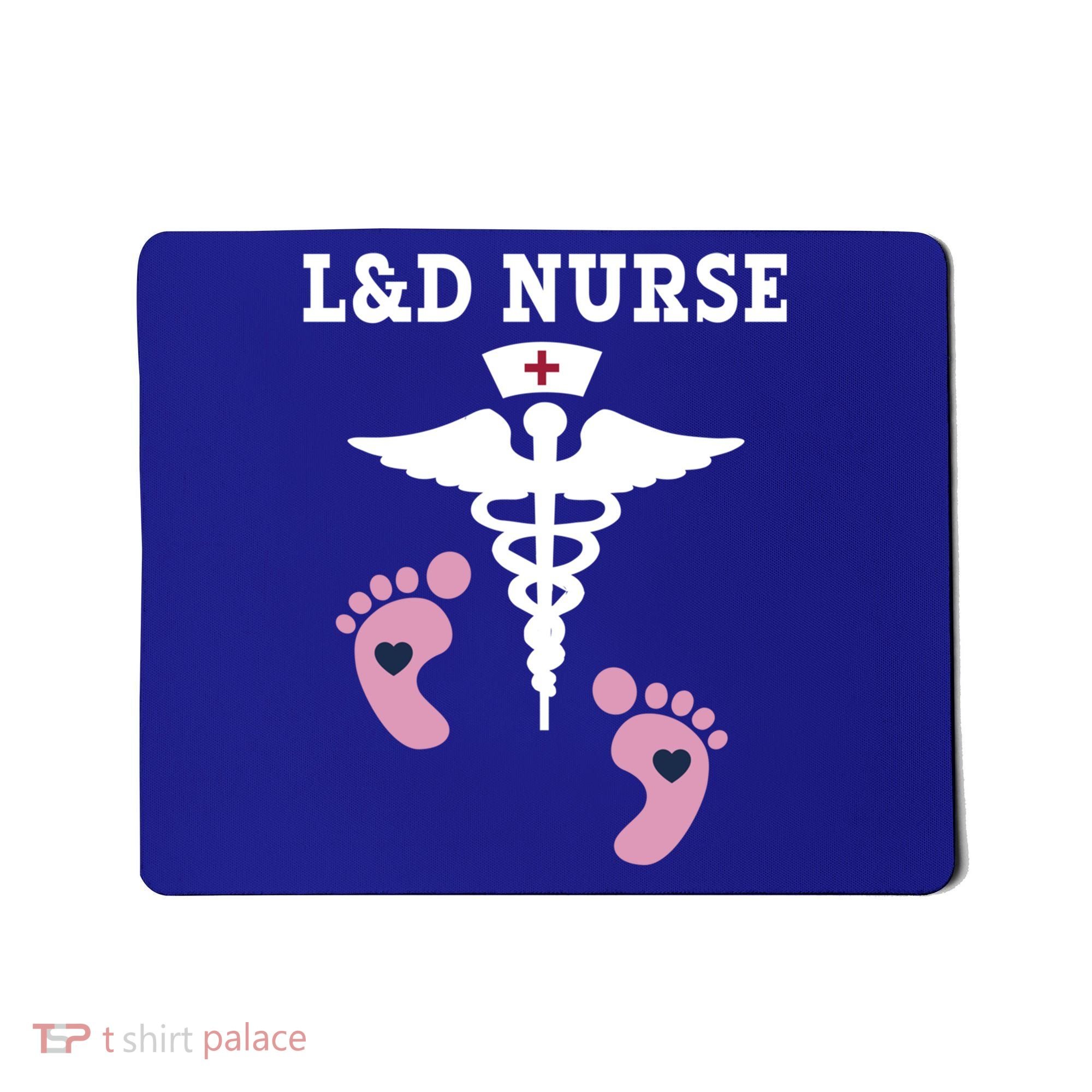 L And D Labor And Delivery Nurse Gift Mousepad