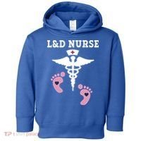 L And D Labor And Delivery Nurse Gift Toddler Hoodie thumb 0