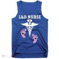 L And D Labor And Delivery Nurse Gift Tank Top thumb 0