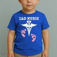 L And D Labor And Delivery Nurse Gift Toddler T-Shirt thumb 2