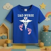L And D Labor And Delivery Nurse Gift Toddler T-Shirt thumb 3