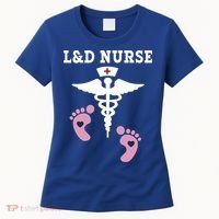 L And D Labor And Delivery Nurse Gift Women's T-Shirt thumb 0