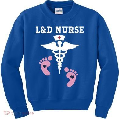 L And D Labor And Delivery Nurse Gift Kids Sweatshirt