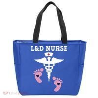 L And D Labor And Delivery Nurse Gift Tote Bag thumb 0