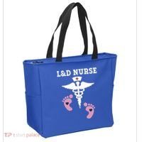 L And D Labor And Delivery Nurse Gift Tote Bag thumb 2