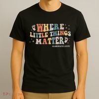 Labor and Delivery Nurse L&D Where Little Things Matter T-Shirt thumb 3