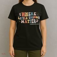 Labor and Delivery Nurse L&D Where Little Things Matter T-Shirt thumb 4