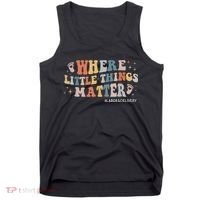 Labor and Delivery Nurse L&D Where Little Things Matter Tank Top thumb 0