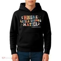 Labor and Delivery Nurse L&D Where Little Things Matter Kids Hoodie thumb 4