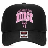 Labor And Delivery Nurse Coquette Bow Nursing Student Hat thumb 0