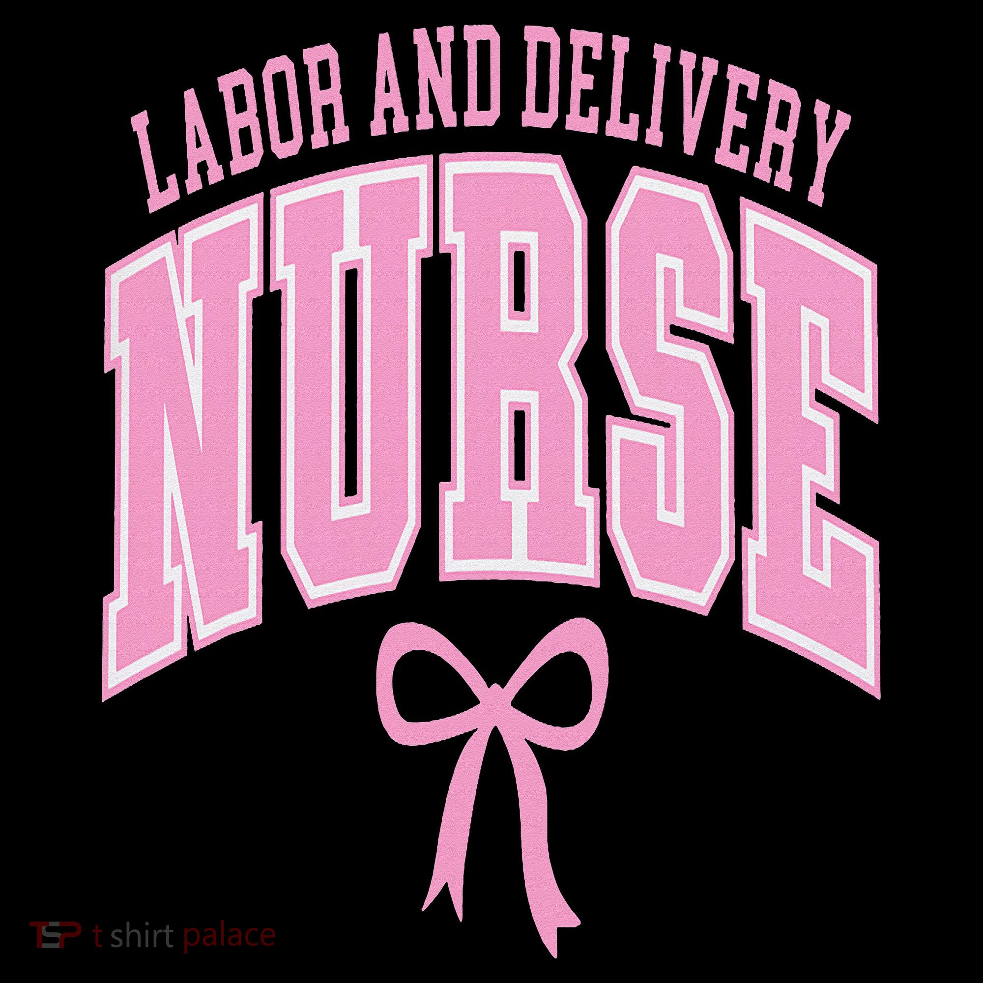 Labor And Delivery Nurse Coquette Bow Nursing Student Tank Top