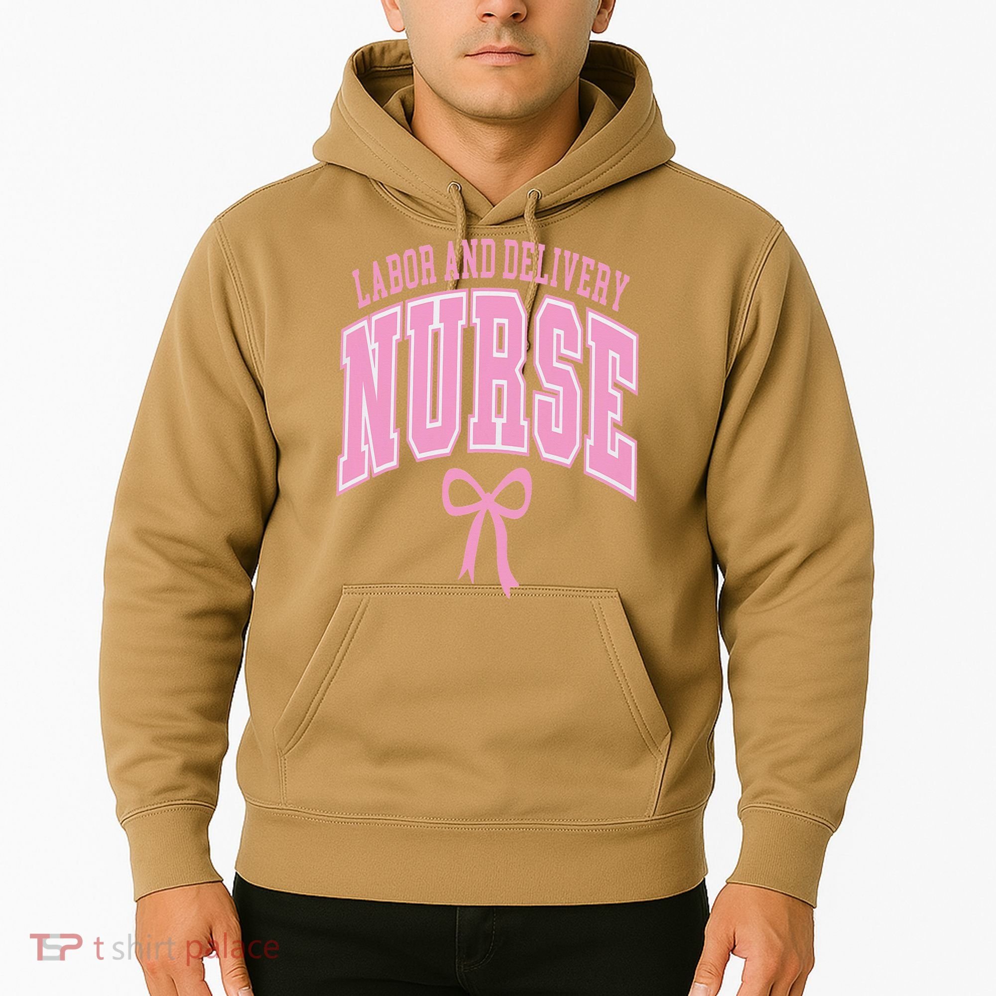 Labor And Delivery Nurse Coquette Bow Nursing Student Hoodie