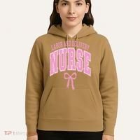 Labor And Delivery Nurse Coquette Bow Nursing Student Hoodie thumb 5