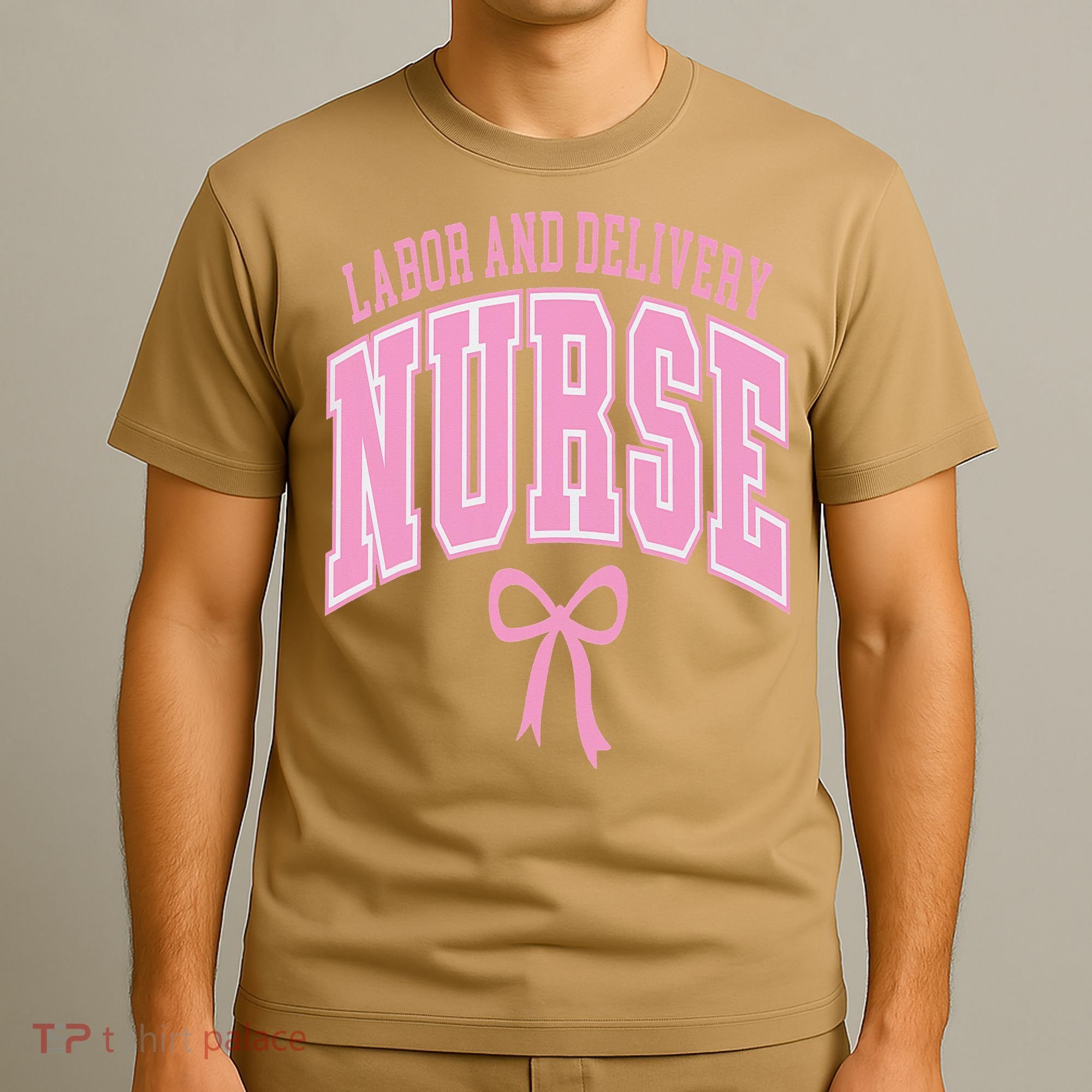 Labor And Delivery Nurse Coquette Bow Nursing Student T-Shirt