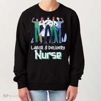 Labor And Delivery Nurse Labor Day Holidays Laborers Workers Gift Women's Sweatshirt thumb 0