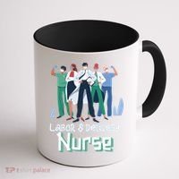 Labor And Delivery Nurse Labor Day Holidays Laborers Workers Gift Coffee Mug thumb 1