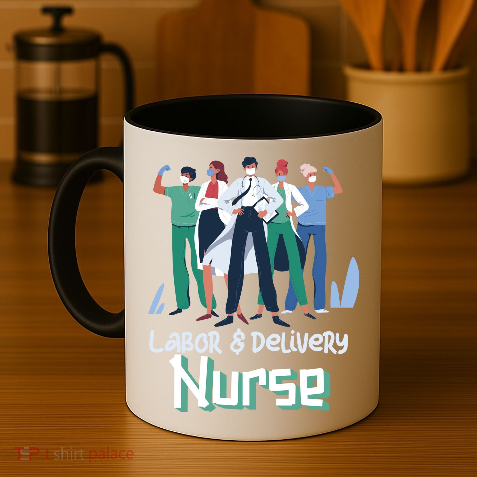 Labor And Delivery Nurse Labor Day Holidays Laborers Workers Gift Coffee Mug