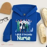 Labor And Delivery Nurse Labor Day Holidays Laborers Workers Gift Hoodie thumb 4
