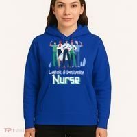 Labor And Delivery Nurse Labor Day Holidays Laborers Workers Gift Hoodie thumb 5