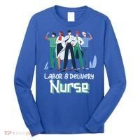 Labor And Delivery Nurse Labor Day Holidays Laborers Workers Gift Long Sleeve Shirt thumb 0