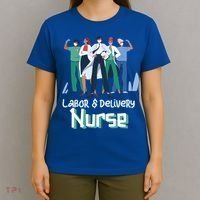 Labor And Delivery Nurse Labor Day Holidays Laborers Workers Gift T-Shirt thumb 4