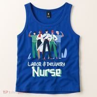 Labor And Delivery Nurse Labor Day Holidays Laborers Workers Gift Tank Top thumb 2