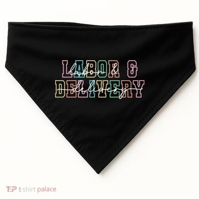 Labor And Delivery USA-Made Doggie Bandana