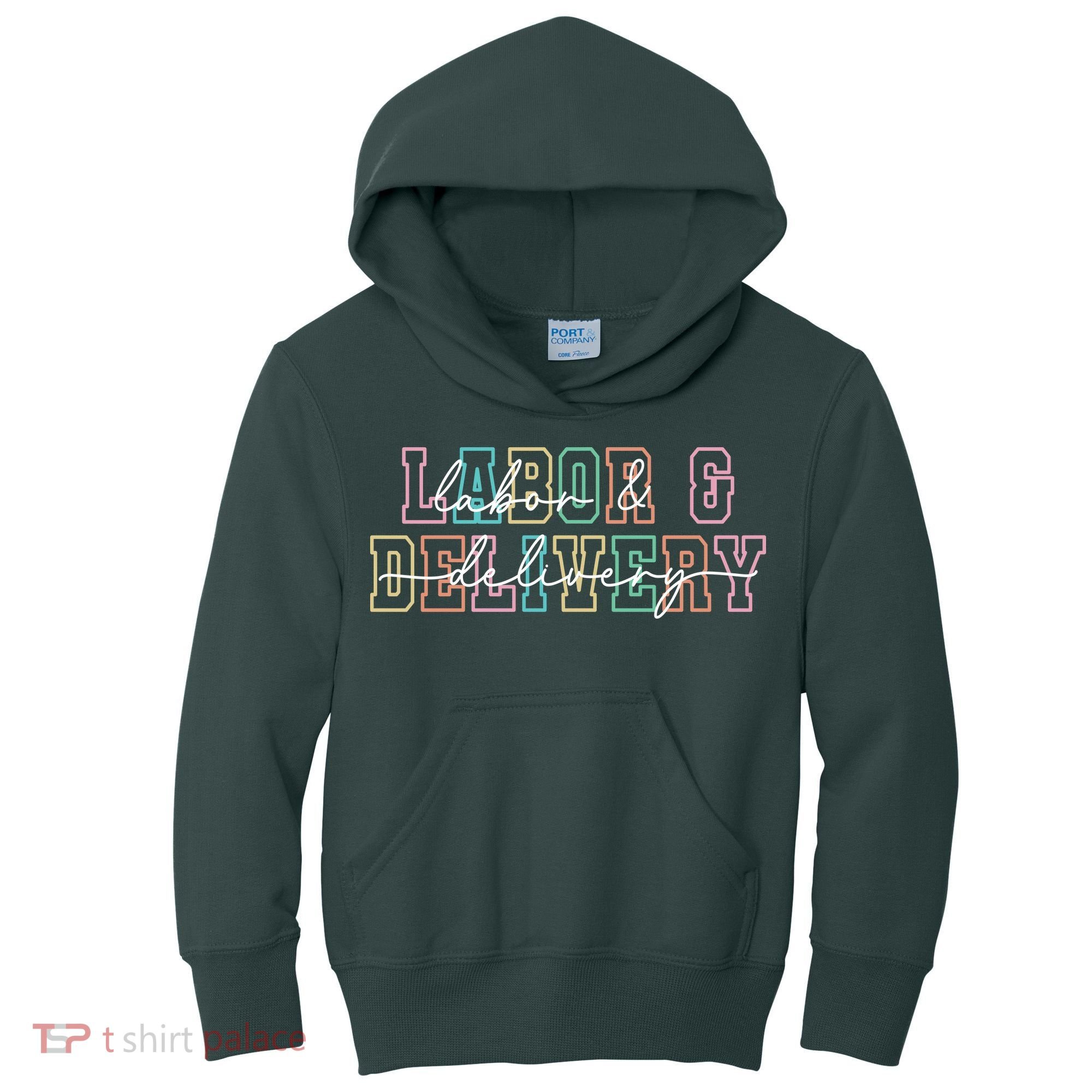 Labor And Delivery Kids Hoodie