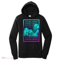 Lhasa Apso Dog Vintage Retro Lhasa Apso Women's Hoodie thumb 0