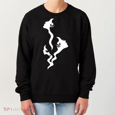Lady Faces In Smoke Women's Sweatshirt