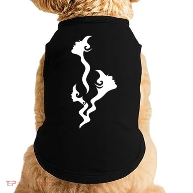 Lady Faces In Smoke Doggie Tank