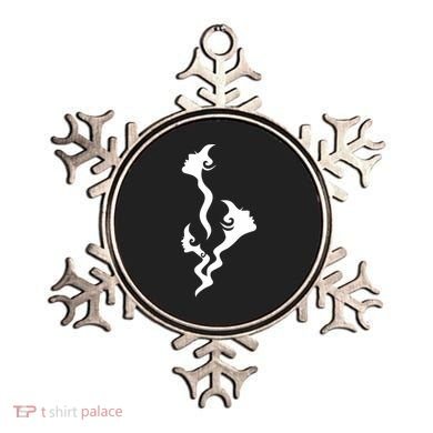 Lady Faces In Smoke Ornament