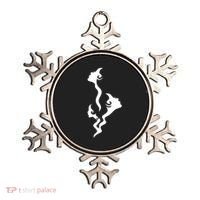 Lady Faces In Smoke Ornament thumb 0