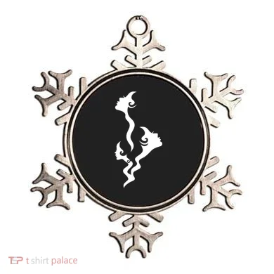 Lady Faces In Smoke Ornament