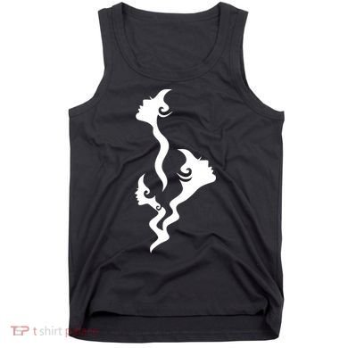 Lady Faces In Smoke Tank Top