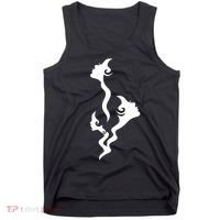 Lady Faces In Smoke Tank Top thumb 0
