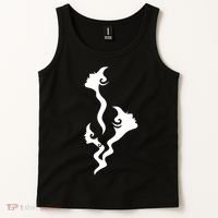 Lady Faces In Smoke Tank Top thumb 2