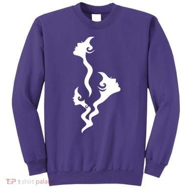 Lady Faces In Smoke Sweatshirt