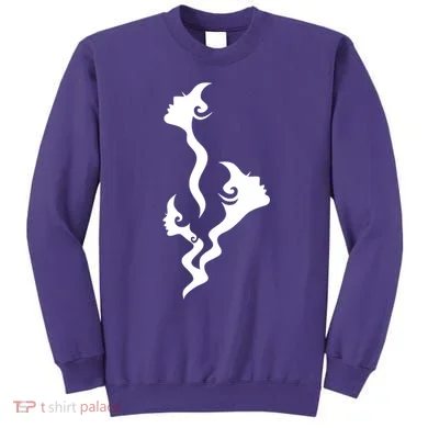 Lady Faces In Smoke Sweatshirt