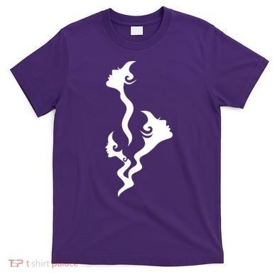 Lady Faces In Smoke T-Shirt